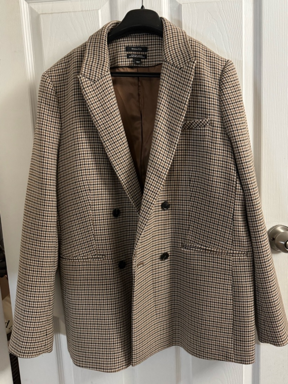 RW Lined Double-Breasted Blazer